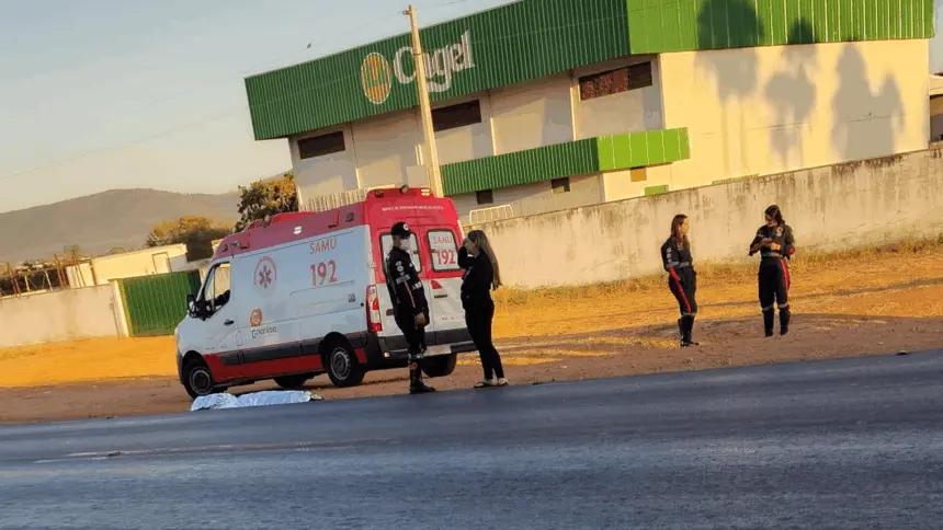 Urgente: Motociclista morre em acidente na GO-080, próximo ao Daigo