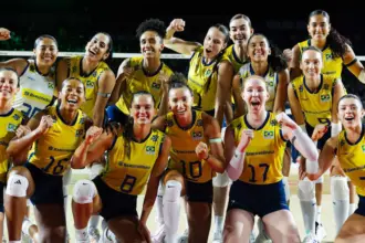 Vôlei: Brasil permanece com 100% de aproveitamento no Mundial