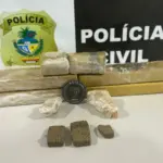 PCGO e PMGO prendem dupla em flagrante por tráfico de drogas em Cristalina – Policia Civil do Estado de Goiás