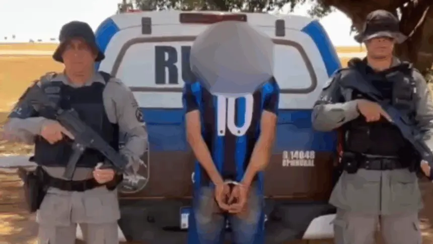 Com apoio da CPE Goianésia, Batalhão Rural captura foragido por furto qualificado