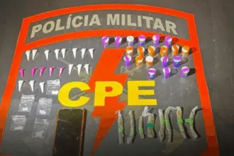 CPE apreende drogas trazidas de São Paulo para comercialização em Goianésia