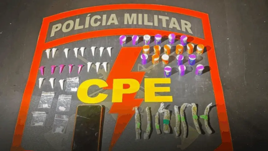 CPE apreende drogas trazidas de São Paulo para comercialização em Goianésia
