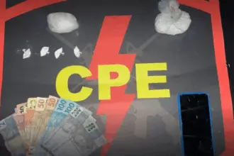 CPE Goianésia e Polícia Civil de Barro Alto prendem suspeito de tráfico de drogas