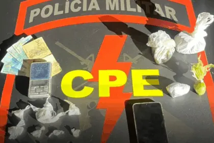 CPE Goianésia prende em flagrante traficante que atuava na região do Feirão Nova Aurora