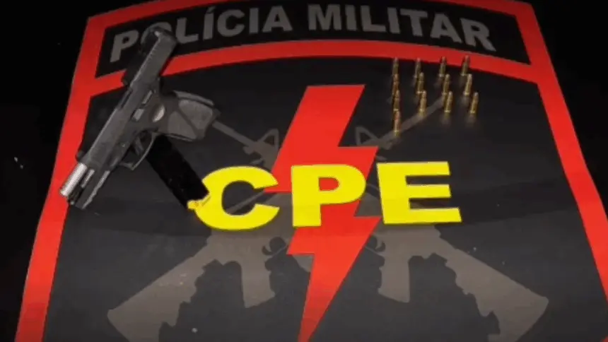 CPE prende homem com pistola de uso restrito após disparos em via pública em Goianésia