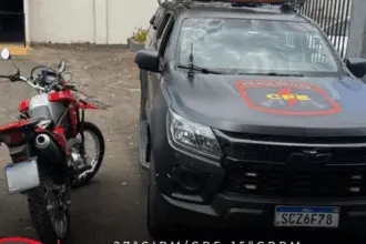 CPE recupera motocicleta furtada em Goianésia