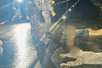 Dois jovens são presos pelo TOR com mais de 1,3 kg de maconha na BR-153