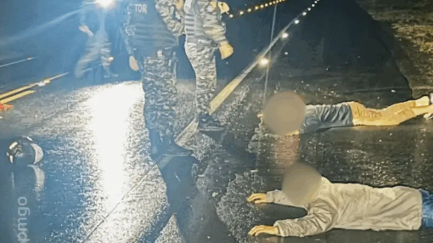 Dois jovens são presos pelo TOR com mais de 1,3 kg de maconha na BR-153