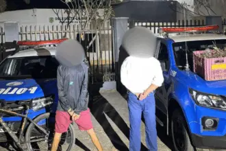 Dupla é presa no oeste de Goianésia por furto e receptação