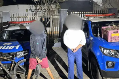 Dupla é presa no oeste de Goianésia por furto e receptação