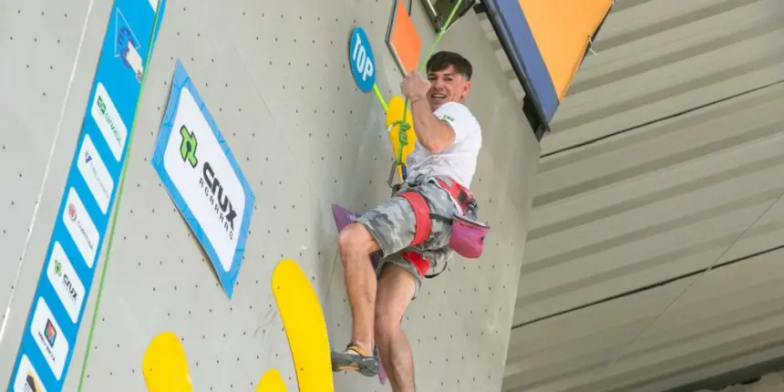 Eduardo Schaus conquista prata no Mundial de escalada paralímpica Eduardo Schaus conquista prata no Mundial de escalada paralímpica