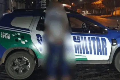 Homem é preso em flagrante no norte de Goianésia por agressão à mãe e ao irmão