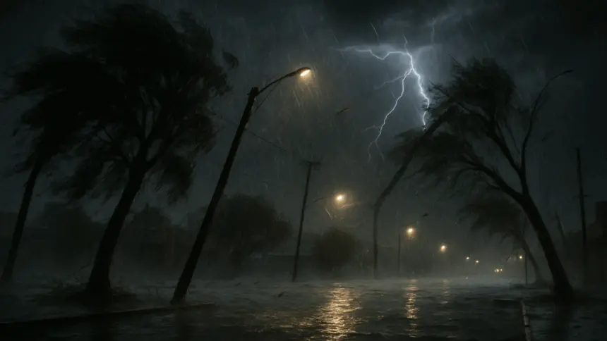 INMET emite alerta para chuvas intensas em Goianésia e região com risco de alagamentos e ventos fortes