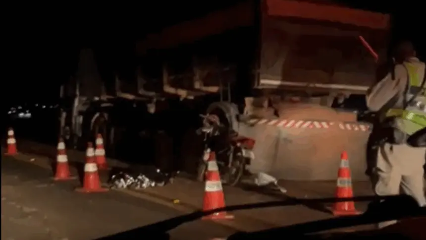 Urgente: Motociclista morre em acidente na GO-338 entre Goianésia e Cafelândia