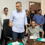 Renato de Castro recebe senador Vanderlan Cardoso que anuncia vários benefícios para Goianésia