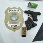 PCGO cumpre mandado de busca e apreende arma de fogo, em Itapaci, com investigado por violência doméstica – Policia Civil do Estado de Goiás