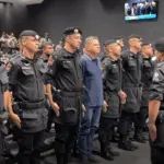Câmara de Goianésia homenageia policiais da CPE e da Força Tática com Moção de Aplauso