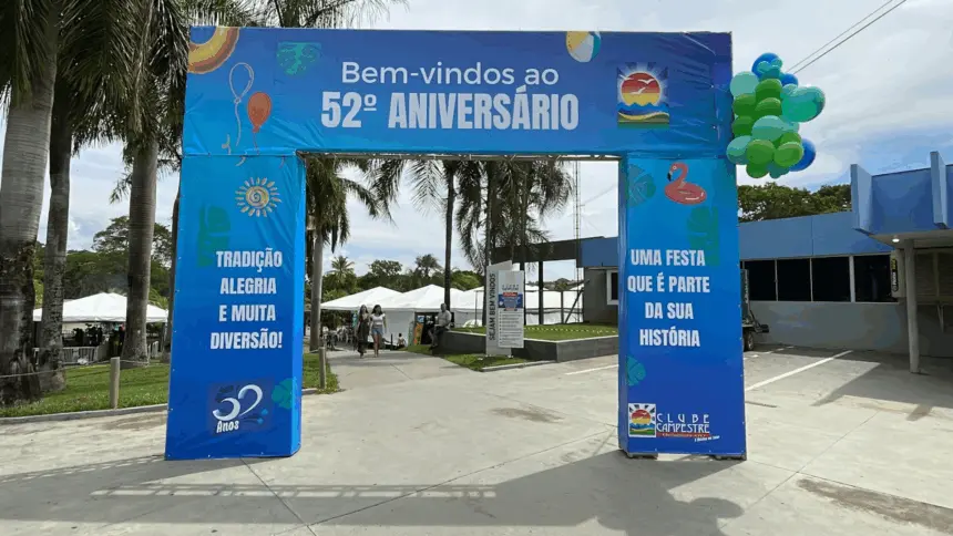Clube Campestre de Goianésia comemora 52 anos com festa e novas conquistas Clube Campestre de Goianésia comemora 52 anos com festa e novas conquistas