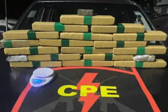 CPE de Goianésia apreende 20 kg de maconha