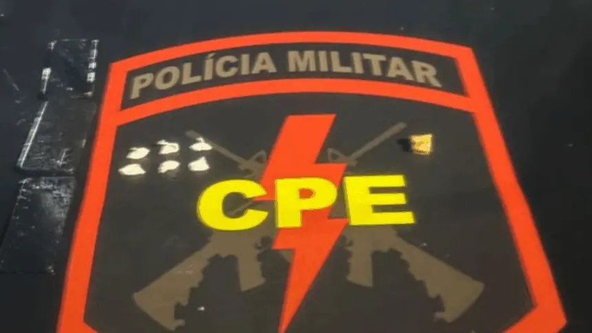 CPE de Goianésia prende casal por tráfico de drogas no Bairro São Cristóvão