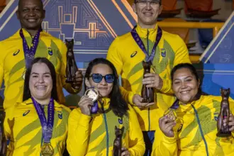Brasil fecha Mundial de halterofilismo com ouro nas equipes femininas