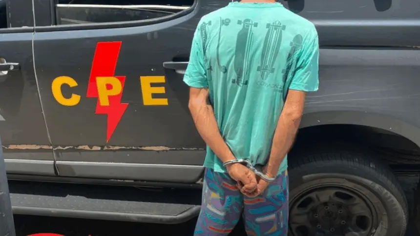 Foragido da Justiça é recapturado pela CPE na zona rural de Goianésia