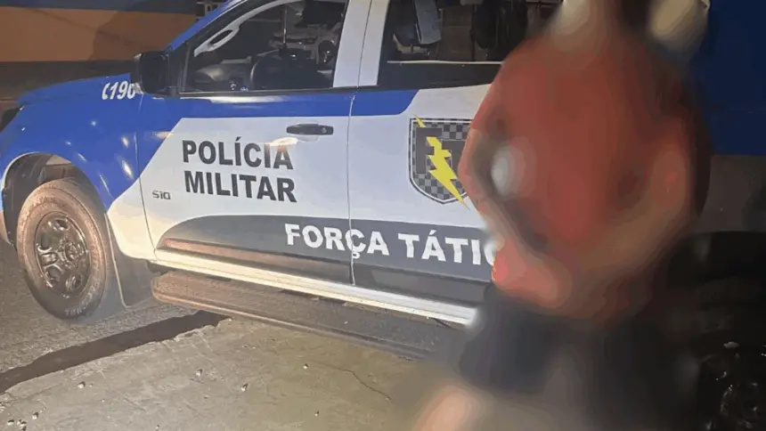 Força Tática de Goianésia recaptura foragido da Justiça condenado a 9 anos de prisão