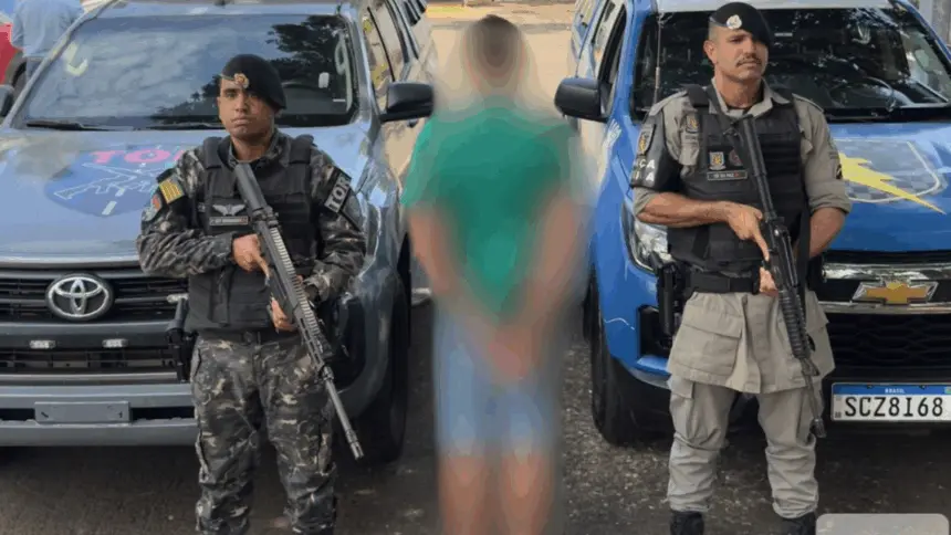 Força Tática Goianésia e TOR cumprem mandado e prende suspeito de estuprar adolescente de 13 anos