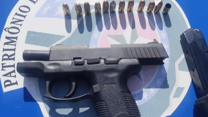 Homem é detido após disparar arma de fogo em via pública no sul de Goianésia