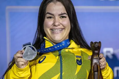 Mariana D’Andrea conquista prata no Mundial de Halterofilismo