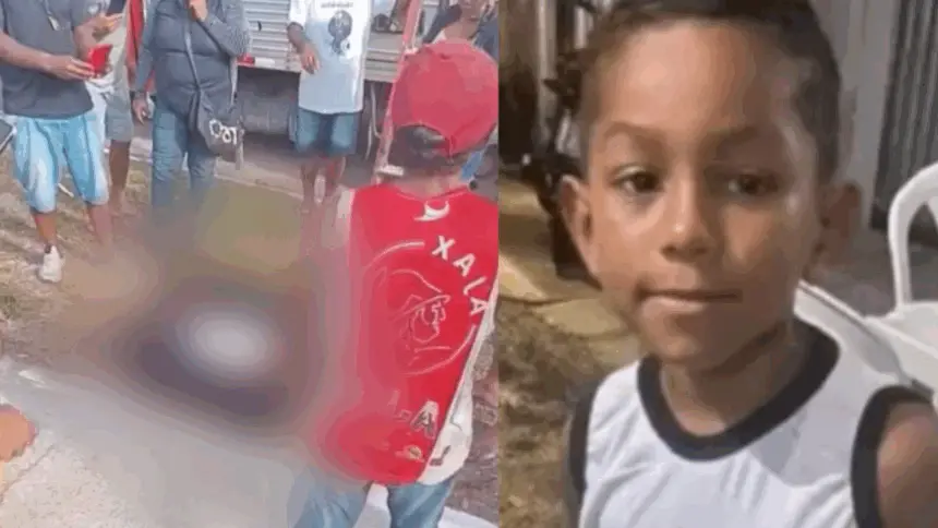 Menino de 6 anos é encontrado morto dentro de mala em frente a cemitério