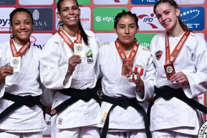Judocas brasileiras levam 4 medalhas no 1º dia do Grand Prix de Lima