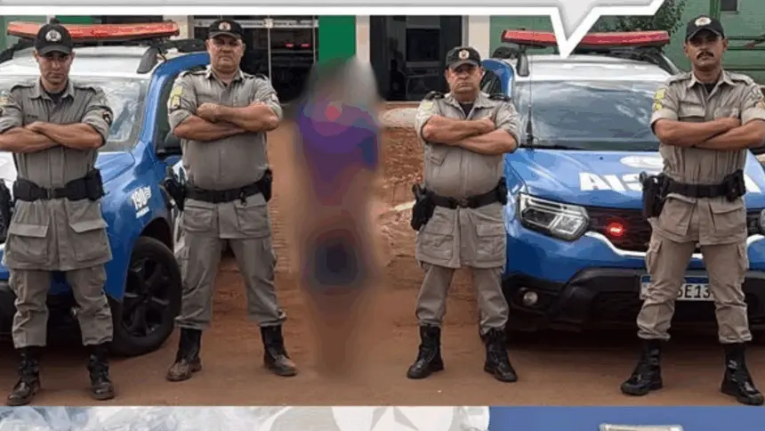 Polícia Militar prende homem por tráfico de drogas no centro de Barro Alto