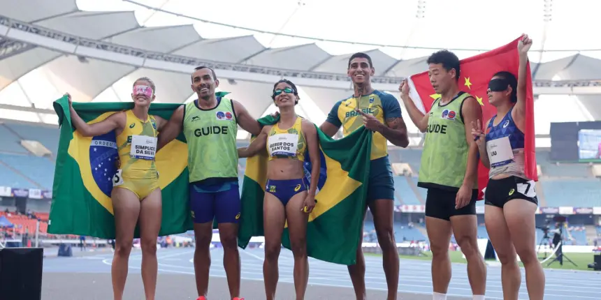 Brasil faz história e termina Mundial de Atletismo Paralímpico em 1º