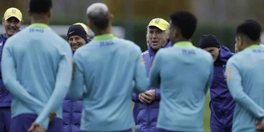 Ancelotti começa a esboçar equipe para amistoso contra o Senegal