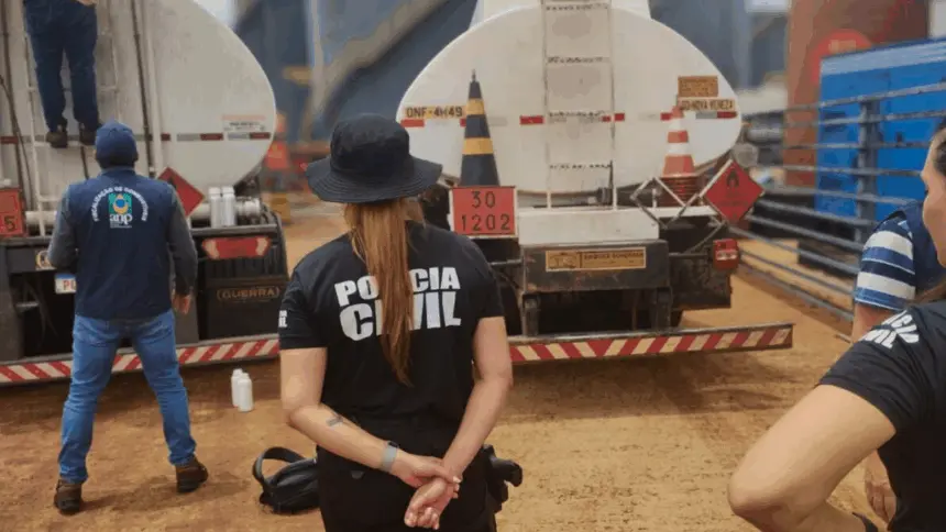 PCGO e ANP realizam fiscalização de combustíveis no polo petrolífero de Senador Canedo – Policia Civil do Estado de Goiás