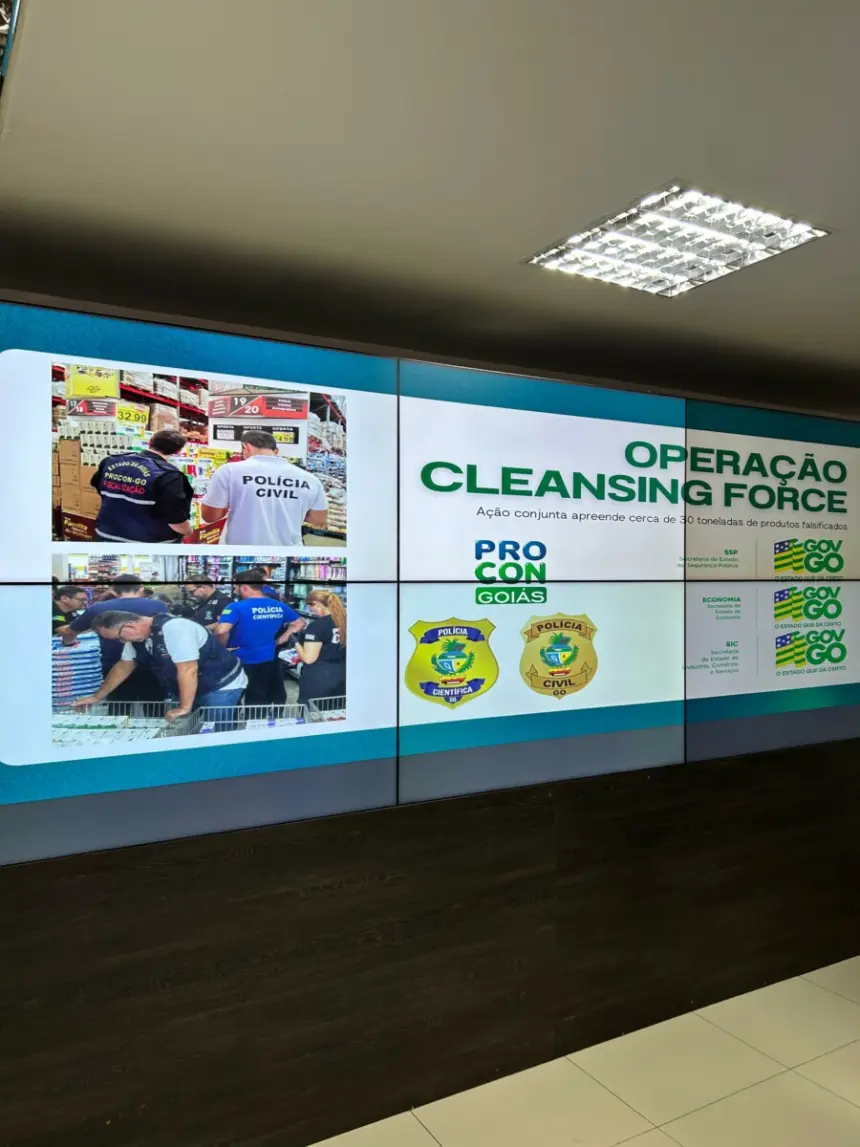 PCGO participa de operação integrada de combate à comercialização de sabão em pó falsificado – Policia Civil do Estado de Goiás