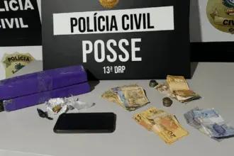 Polícia Civil apreende tabletes de maconha e prende três homens por  tráfico de drogas  e associação para o tráfico em Posse 