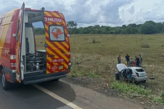 Urgente: Mulher morre após se envolver em acidente na rodovia que liga Goianésia a Cirilândia