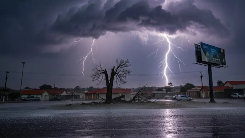 Alerta Amarelo: INMET emite aviso de tempestade severa e granizo para a região de Goianésia