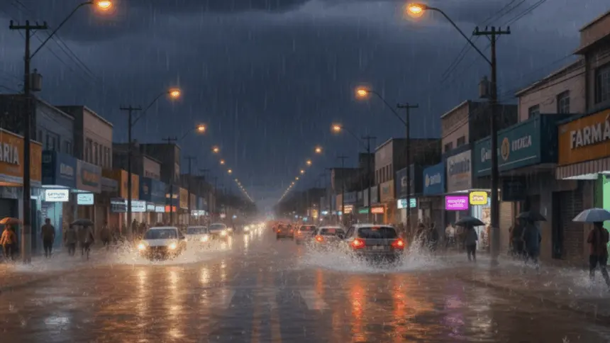 Alerta: Chuvas intensas podem atingir Goianésia nas próximas horas