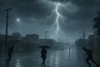 Comando dos Bombeiros de Goianésia alerta sobre risco de tempestades em Goiás e orienta população