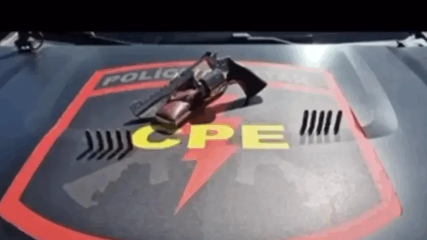 CPE Goianésia prende homem e apreende arma de fogo após ameaça em briga de vizinhos