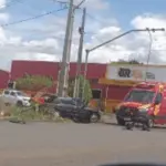 Duas pessoas ficam feridas ao se envolver em grave acidente na região norte de Goianésia