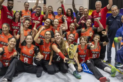 Sesi-SP conquista Campeonato Brasileiro de vôlei sentado feminino