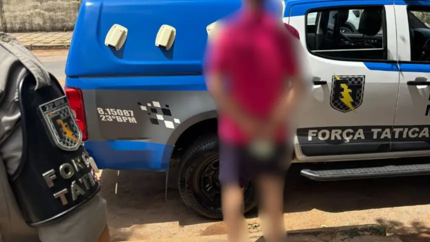 Foragido por tráfico de drogas é recapturado pela Força Tática em Goianésia