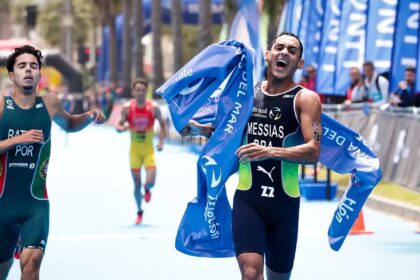 Triatlo: Manoel Messias é bicampeão da etapa da Copa do Mundo no Chile