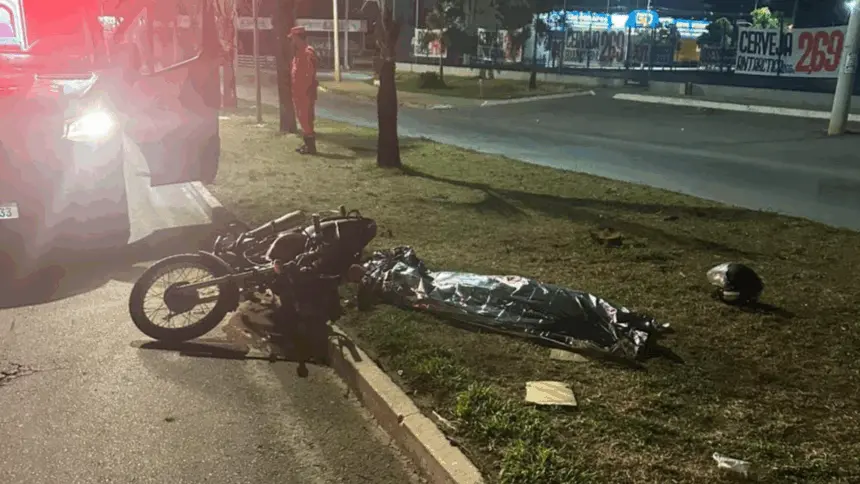 Urgente: Motociclista morre após queda de moto no sul de Goianésia