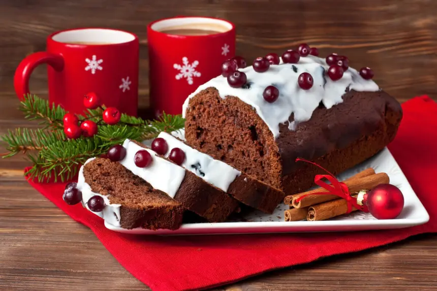 8 receitas especiais de bolo para o Natal