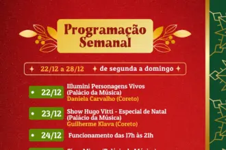 Confira programação artística do Natal do Bem para os próximos dias – Portal Goiás
